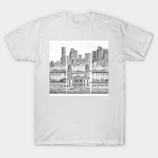 Typewriter Art: Greenwich Park T-Shirt